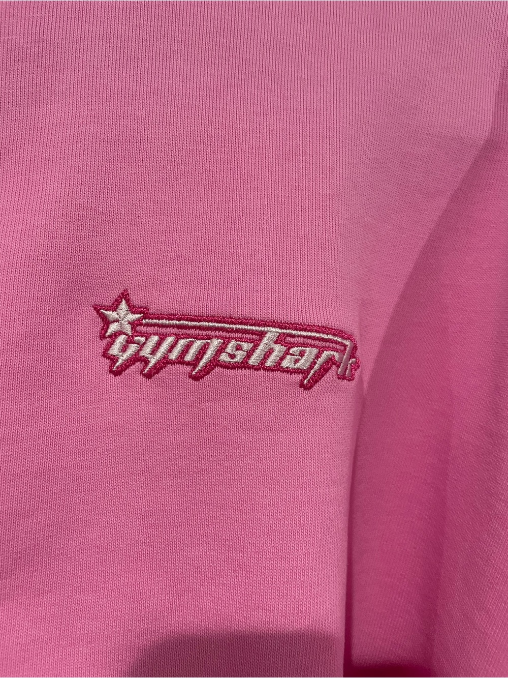NWT! GYMSHARK Bratz Script Embroidery Full Zip Jacket in Focus Pink size Medium - Picture 7 of 13